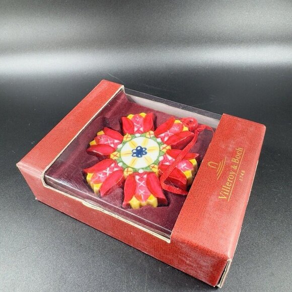 Villeroy and Boch Ornament Scandinavian Christmas  Rosemahl Style New In Box - Picture 8 of 9
